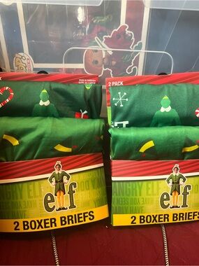 Elf boxer briefs men size XL (39-42) 2 packs =4 pair of briefs